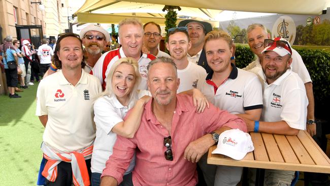 Beefy with some of his pasty mates.