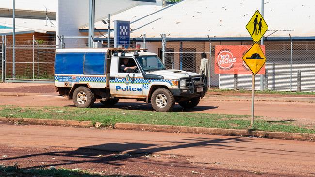 Police Station in Wadeye. Picture: Pema Tamang Pakhrin