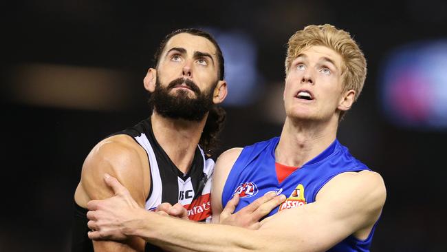 The Western Bulldogs will host Collingwood at Marvel Stadium. Pic: Michael Klein