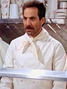 None for you: the Soup Nazi from Seinfeld.