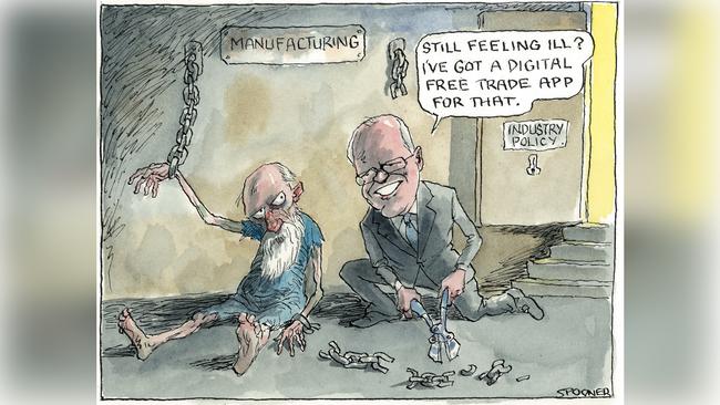 Prime Minister Scott Morrison. Cartoon: John Spooner