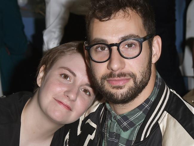 Lena Dunham and Jack Antonoff asplit in January after five years together. Picture: Getty Images for The Rape Foundation
