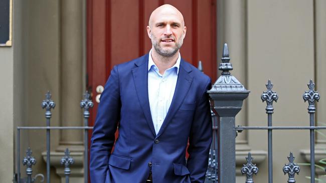 Chris Judd these days lets his business prowess do the talking. Picture: Aaron Francis