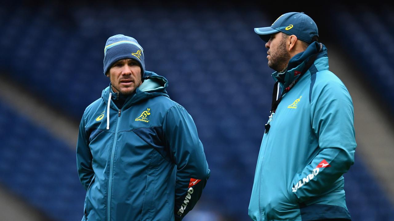 Nathan Grey says the Wallabies’ communication is improving, but they must improve to beat England.