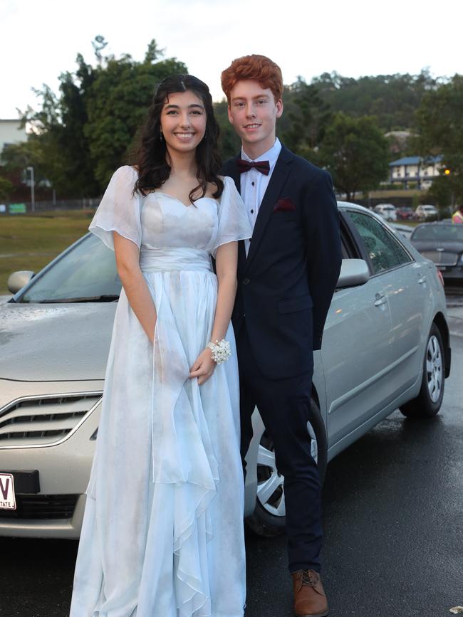 Pacific Pines High formal, at the school. Emily Akrami & David Rodgers Picture Glenn Hampson