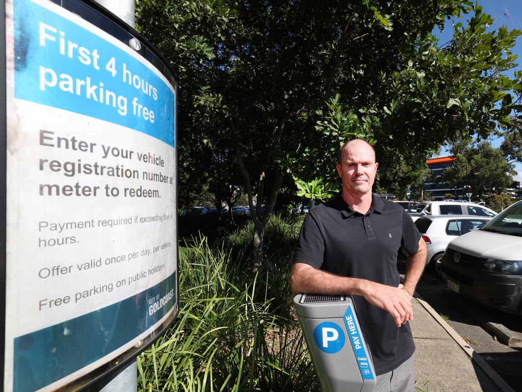 Breckan Clough was one of the unlucky ones to cop a $108 fine. Picture: Glenn Hampson