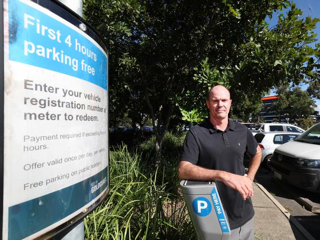 Breckan Clough was one of the unlucky ones to cop a $108 fine. Picture: Glenn Hampson