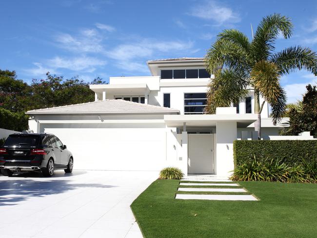 The luxury house owned by Richard Marlborough, director, Members Alliance, involved in a multi-million dollar property scam. Picture: Supplied.