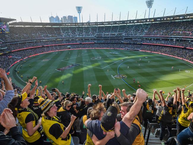 The 2020 AFL grand final will likely not be played at the MCG because of the Victorian coronavirus outbreak. Picture: Jason Edwards