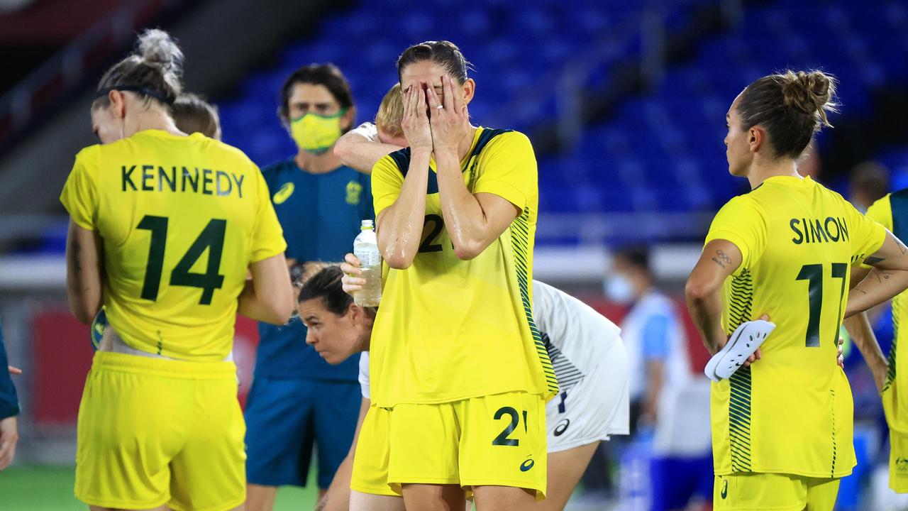 Matildas kembali ke Australia setelah finis di urutan keempat yang memilukan di Olimpiade Tokyo.
