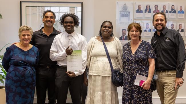 Daicos Cooper was among some of the Territory’s best and brightest students recognised for achieving incredible results in their schooling at the Northern Territory Board of Studies (NTBOS) Awards held at Parliament House in Darwin.