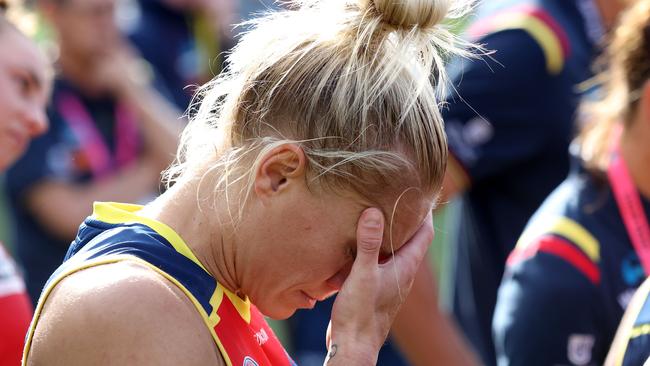 Erin Phillips was well beaten in the decider. Picture: AFL Photos