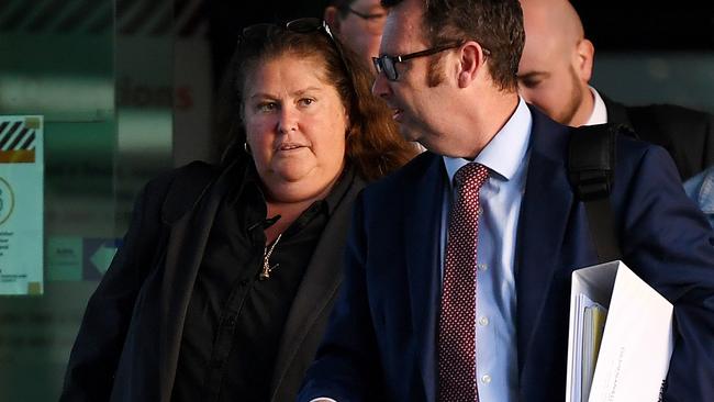 Detective Sergeant Virginia Gray, left, was ordered to remove evidence from her brief to the coroner in the Whiskey Au Go Go probe. Picture: NCA NewsWire / Dan Peled