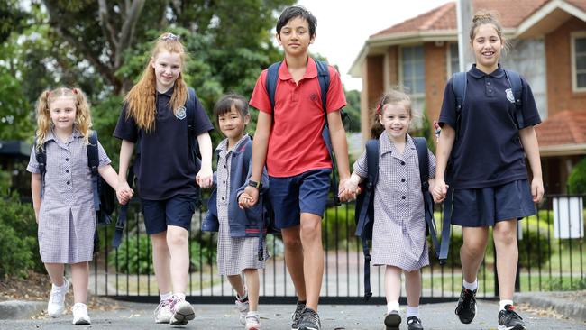 Camelot Rise Primary School in Glen Waverley had a high NAPLAN average of 549.6. Picture: Norm Oorloff