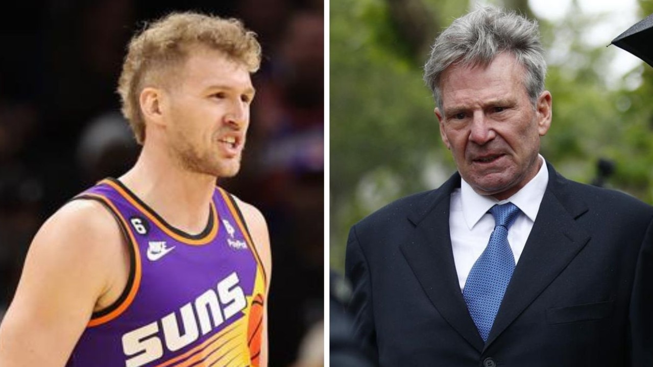 Jock Landale is being sued by Sam Newman's son.