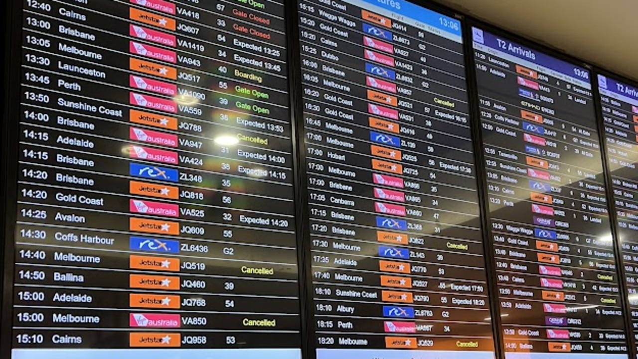 Travel chaos as more flights delayed