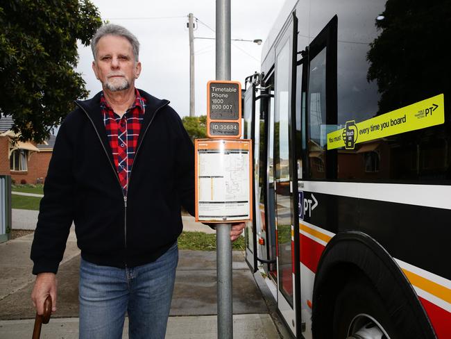 V/Line will introduce a new timetable in August, Public Transport Users Association Geelong branch convenor Paul Westcott said the 40-minute frequency of weekend services will not link up with most Geelong buses which run hourly on weekends. Picture: Peter Ristevski