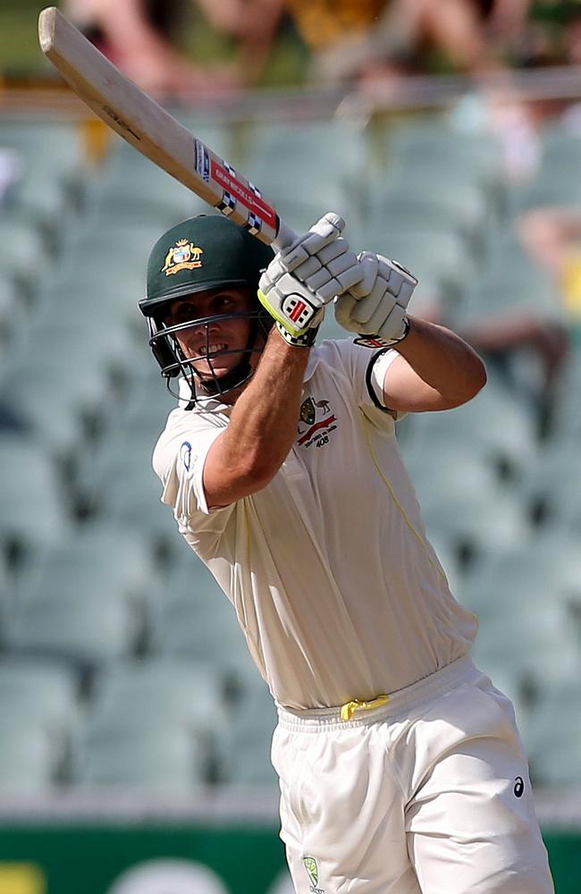 Mitchell Marsh scored a quickfire 50 in Adelaide. Picture: Simon Cross