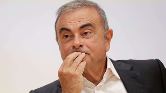 Two Americans face a prison sentence in Japan over the audacious plot to smuggle former Nissan boss Carlos Ghosn out of Tokyo, where he was facing charges. Picture: Anwar Amro, AFP.