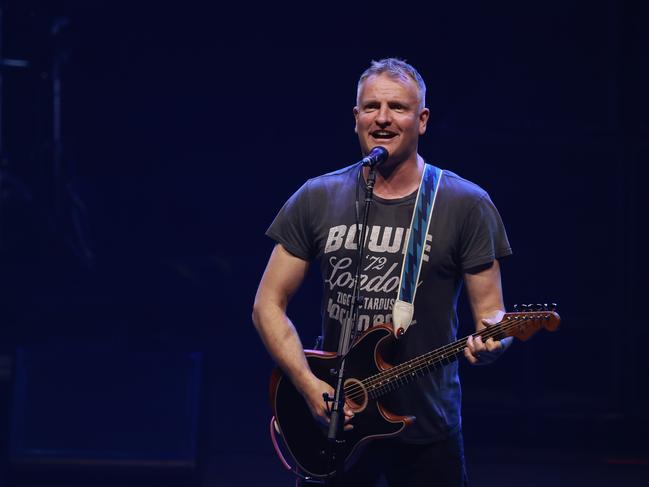 Sting’s son, Joe Sumner, is supporting his dad on his Australian tour. Picture: Justin Lloyd