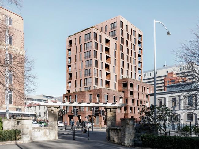 An artist’s impression of the proposed Welcome Stranger development.