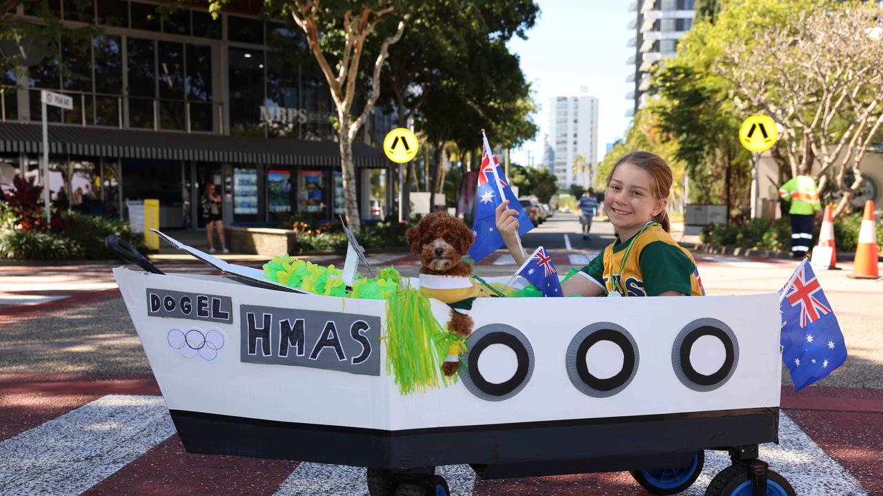 Ray White Surfers Paradise Next Top Dogel competition on Tedder Avenue Main Beach. Picture, Portia Large.