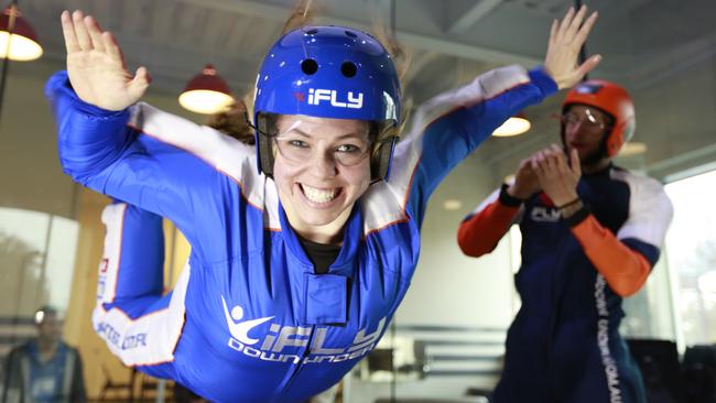 Indoor Skydive’s iFly indoor skydive centre in Penrith. Picture: Supplied.