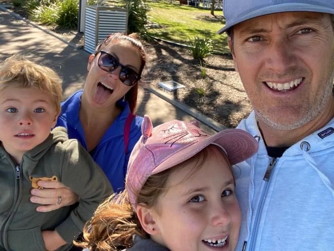 Terranora school teacher Matt Fydler is dad to Kai and Millie and loving husband to Amy - all of which have been rattled by his rare sarcoma diagnosis.