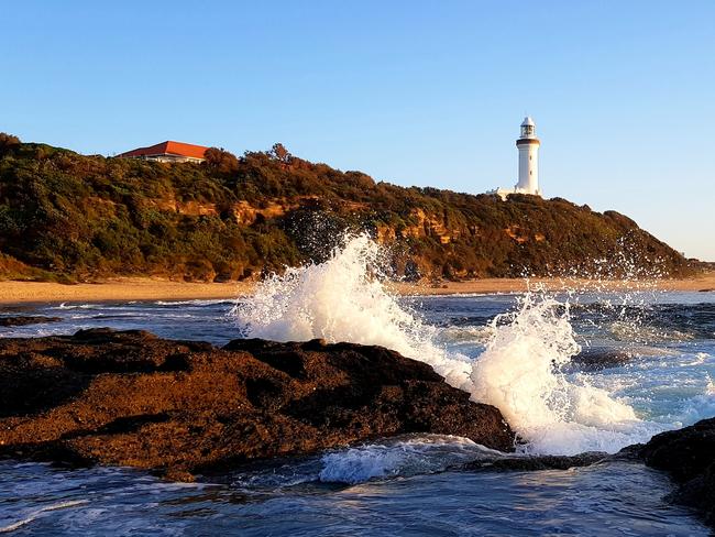 The stunning coastline at Norah Head. Picture: Nelson Vunisa.