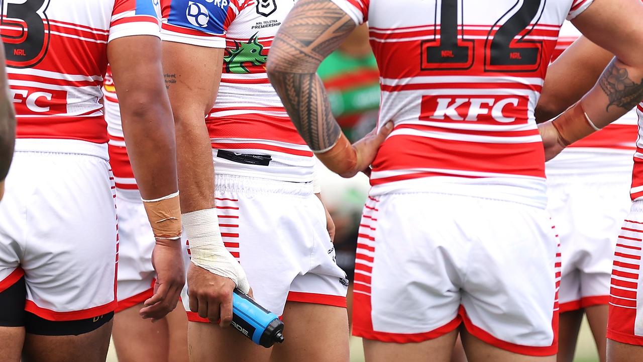 The Dragons are investigating an incident that took place following the Charity Shield match in Mudgee. Picture: Mark Kolbe/Getty Images