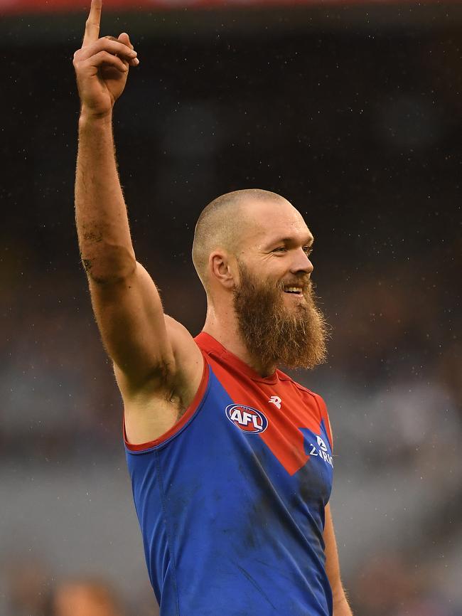 Max Gawn is the No.1 big man in the game. Pic: AAP