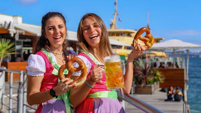 The Bavarian eatery and bar on Manly Wharf, which opened in February 2005, will open for the last time over the Australia Day long weekend after its lease ran out. Picture: Jennifer Jagielski