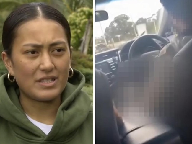 An Aussie woman has revealed her disgust at an alleged vile act her rideshare driver performed in front of her, as she and her friends rode in the car.