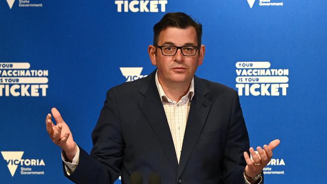 Victorian Premier Daniel Andrews. Picture: Getty