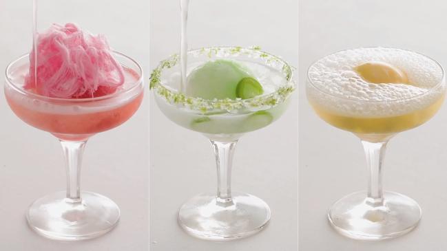 Summer sorbet cocktails