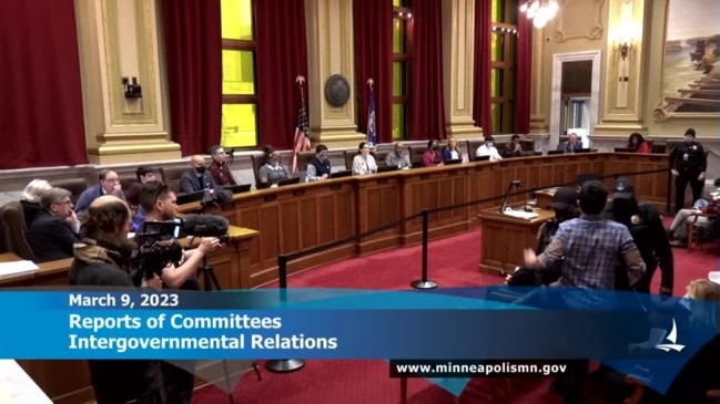 Minneapolis City Council Meeting Disrupted As Council Weighs Ways To ...