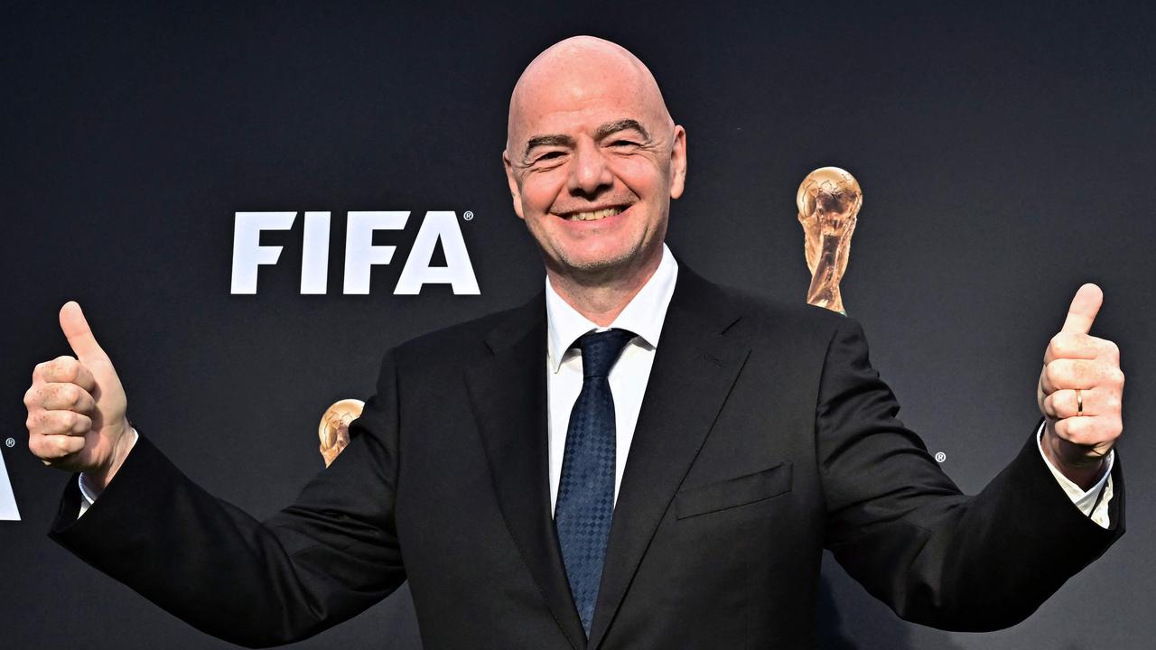 FIFA President Gianni Infantino. Picture: AFP
