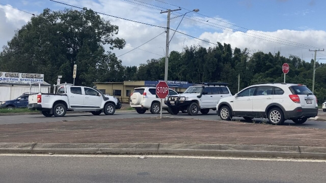 The Graham St and Brisbane Rd intersection has been called “shocking” by local motorists. Photo: Elizabeth Neil