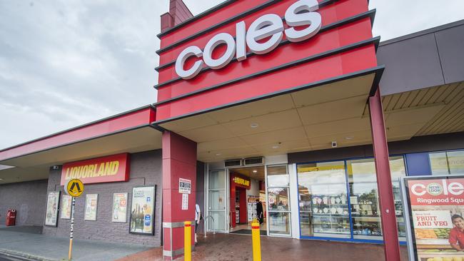 Ringwood Square Shopping Centre has been criticised for ‘slippery’ new tiles and the condition of its entrance to Coles. File Picture.