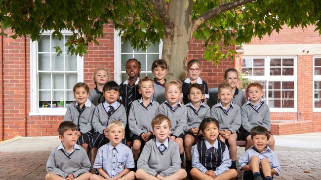 Christian College Prep class Prep G Back Row (from left): Celeste Jordan, Amara Gala, Lizzie McHardy, Sarah Griffin, Evelyn Pring Middle Row (from left): Annie Davis, Olivia Cui, Jean-Luc Krieger, Ashton Fletcher, Leo Slaven, Thomas Rossiter, Lachie Rees Front Row: Jack Hadden, Will Blohm, Scout Gray, Anna Tang, Lucjan Chan