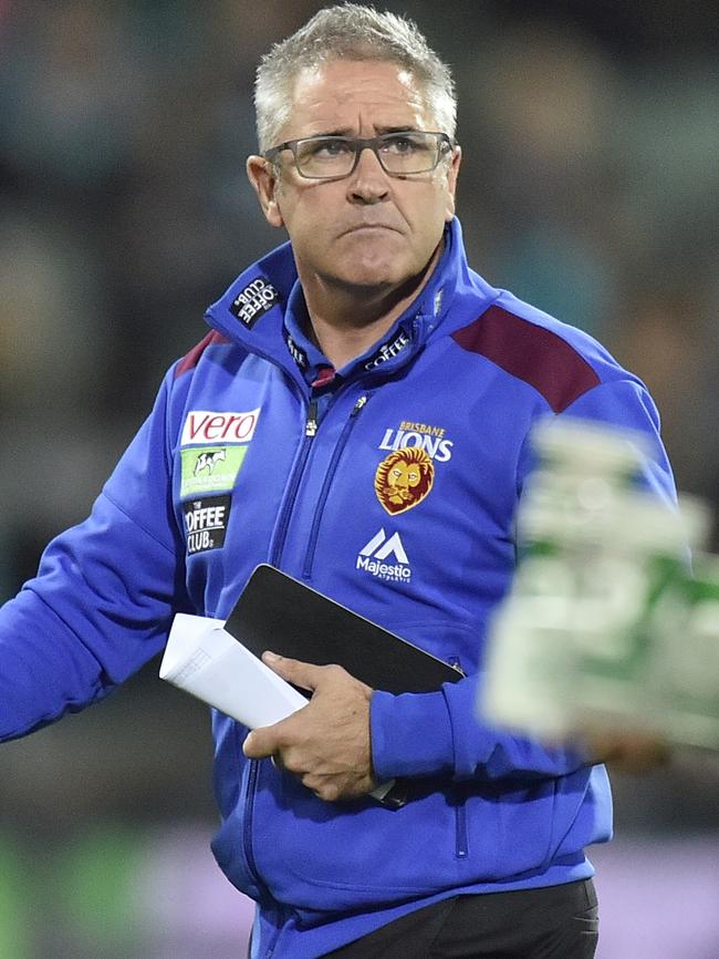 Brisbane coach Chris Fagan was formerly at Hawthorn.