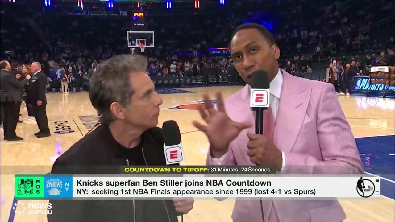 Ben Stiller predicted a Knicks win before game 6