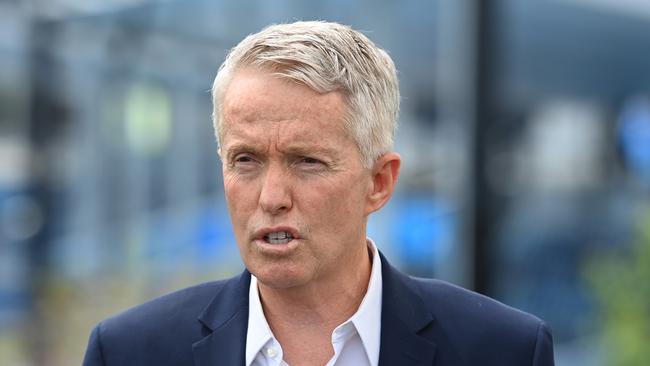 Tennis Australia CEO Craig Tiley was warned a tough stance would be taken on the country’s entry rules. Picture: Getty Images