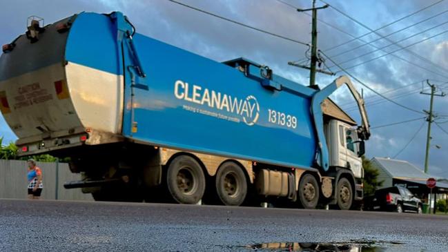 A Cleanaway truck. Picture: Mal Dodt