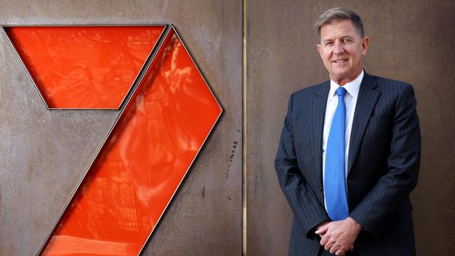 Former Seven West CEO Tim Worner. Picture: James Croucher