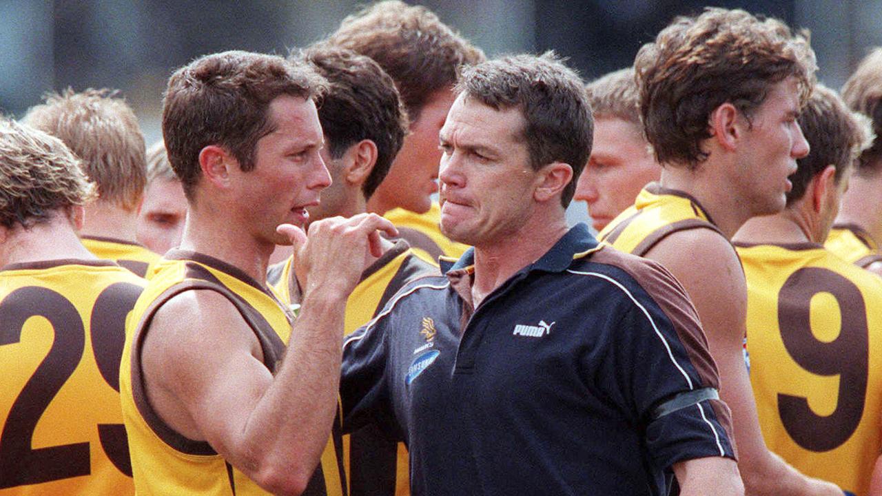 Hawthorn coach Peter Schwab.