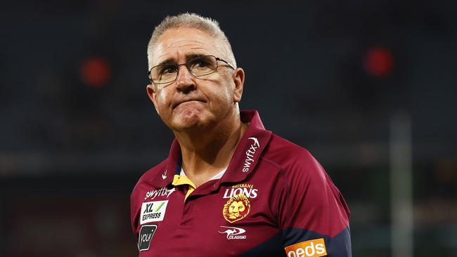 Lions coach Chris Fagan has this week given his players ownership of match planning. Picture: Daniel Pockett/Getty Images