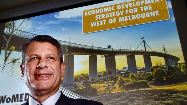 Steve Bracks is supporting plans for the new Footscray hospital and health hub. Picture: Jay Town