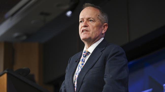 NDIS and Government Services Minister Bill Shorten. Picture: NewsWire / Martin Ollman