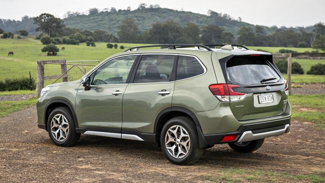 The Forester is more of a mild hybrid in reality.